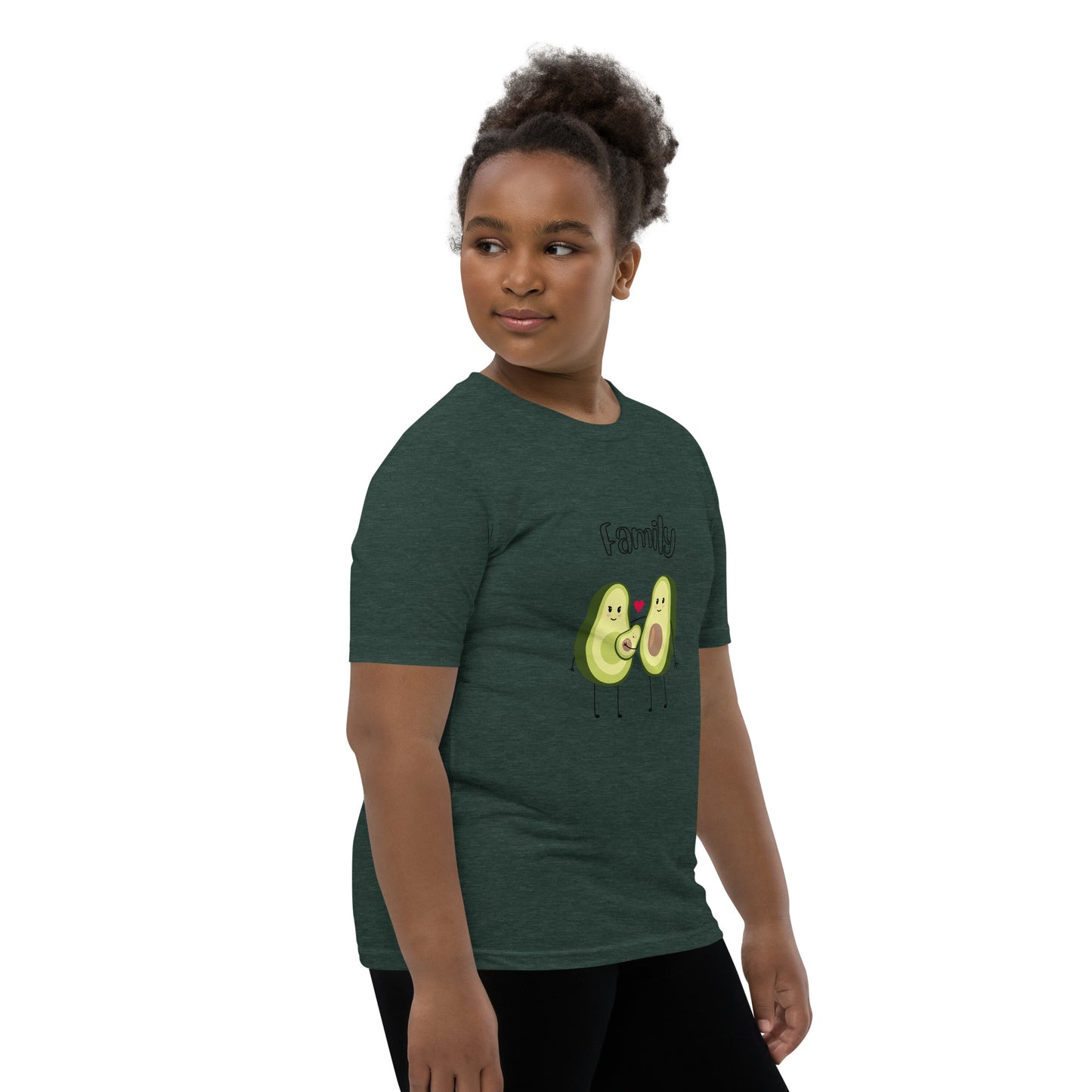 T-shirt à Manches Courtes pour Adolescent - Avocado Family