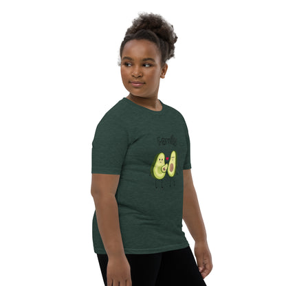 T-shirt à Manches Courtes pour Adolescent - Avocado Family