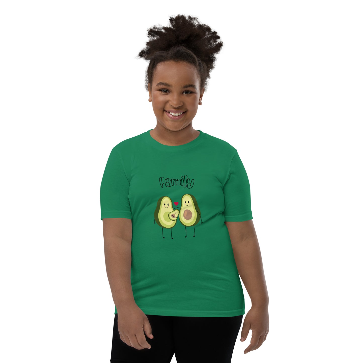 T-shirt à Manches Courtes pour Adolescent - Avocado Family