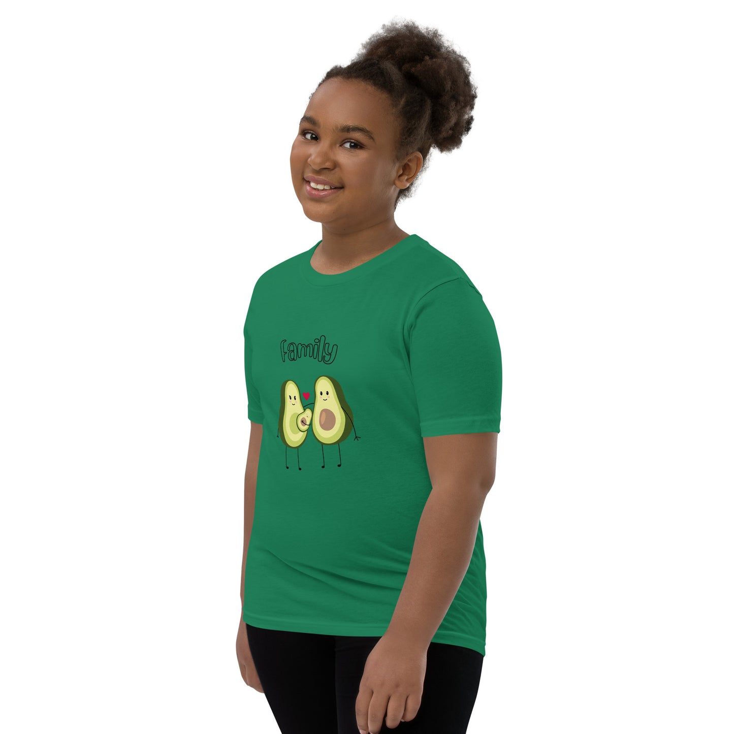 T-shirt à Manches Courtes pour Adolescent - Avocado Family