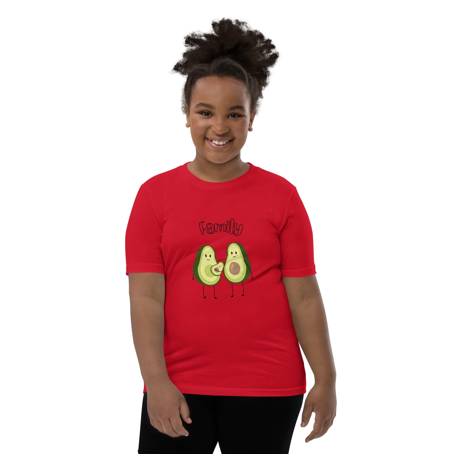 T-shirt à Manches Courtes pour Adolescent - Avocado Family