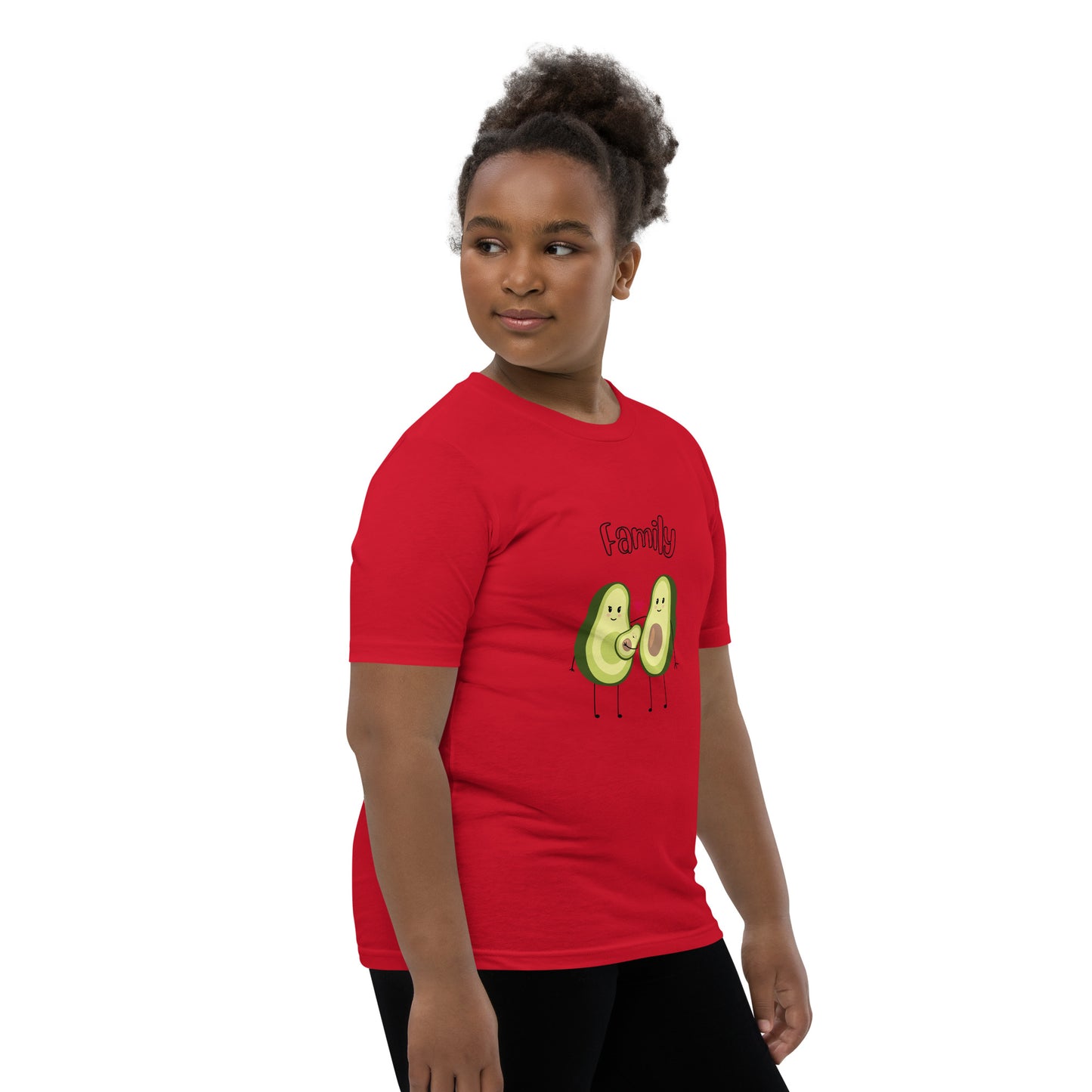 T-shirt à Manches Courtes pour Adolescent - Avocado Family