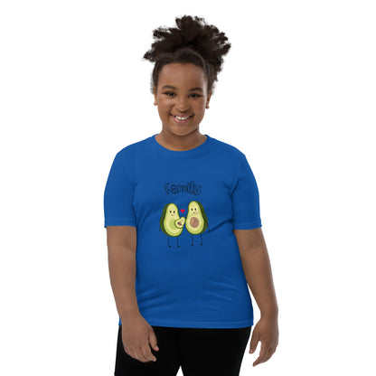 T-shirt à Manches Courtes pour Adolescent - Avocado Family