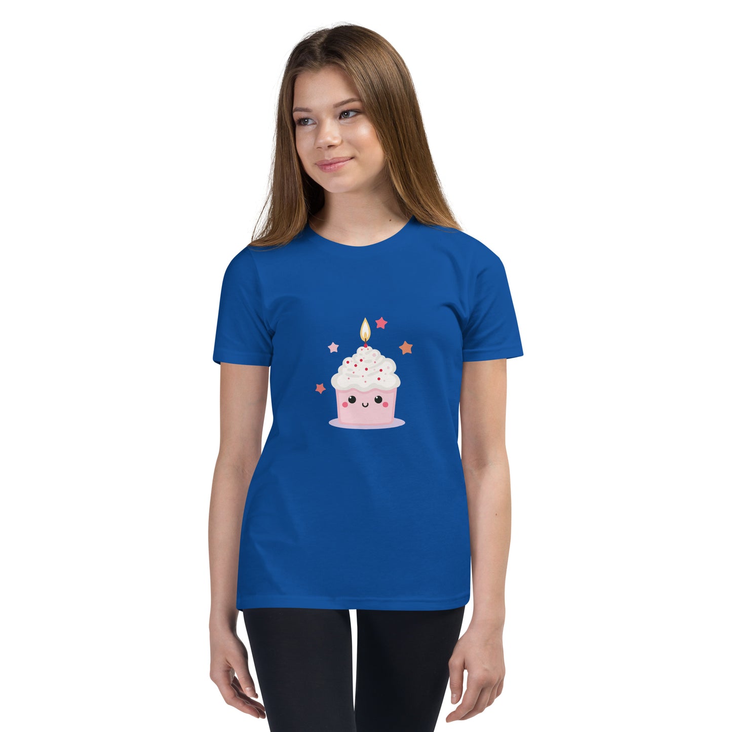 T-shirt à Manches Courtes pour Adolescent - Cupcake Licorne